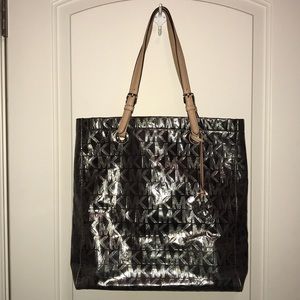 Michael Kors👜 metallic tote bag